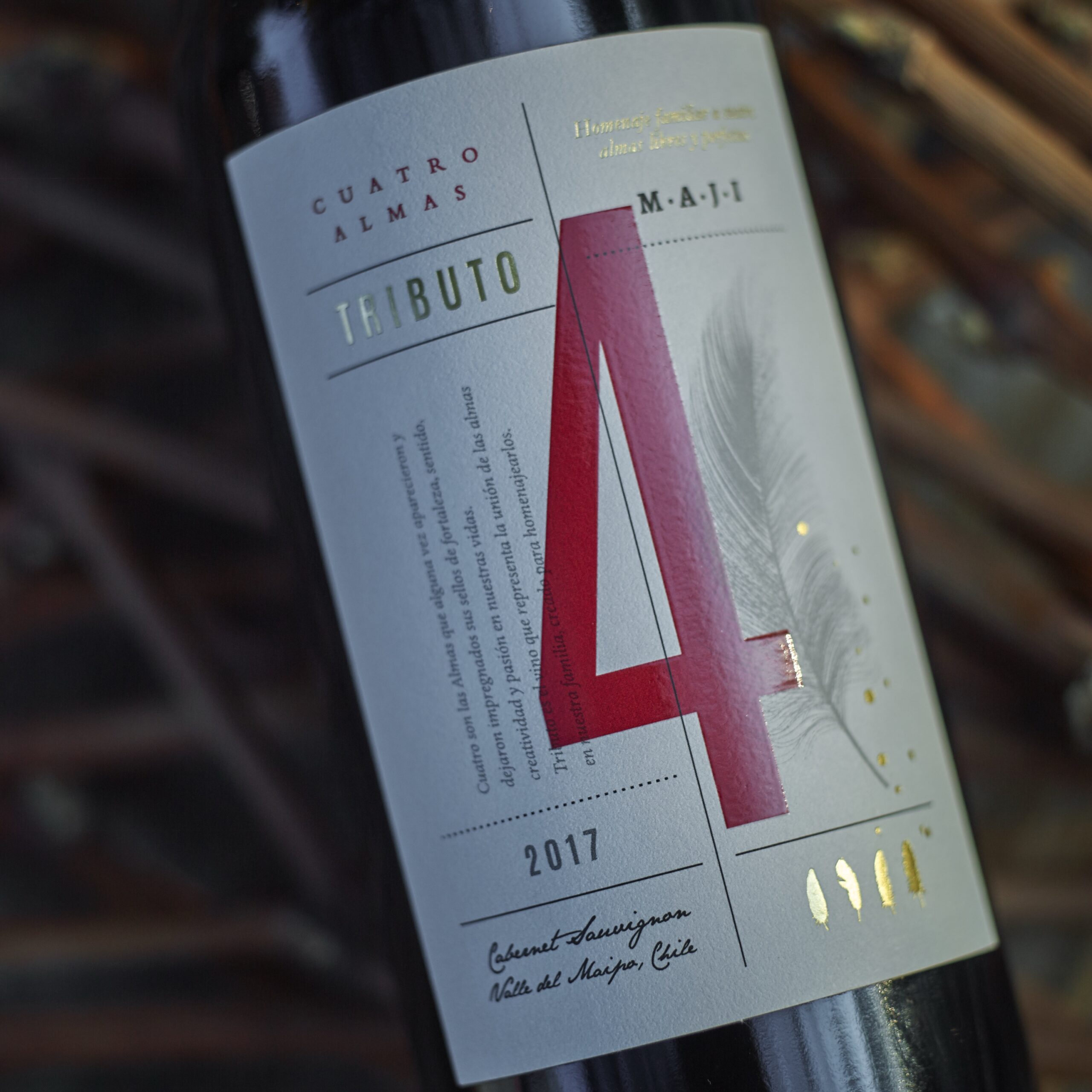 CUATRO ALMAS TRIBUTO® 2020: Cabernet Sauvignon Ícono de Maipo Andes - Imagen 4