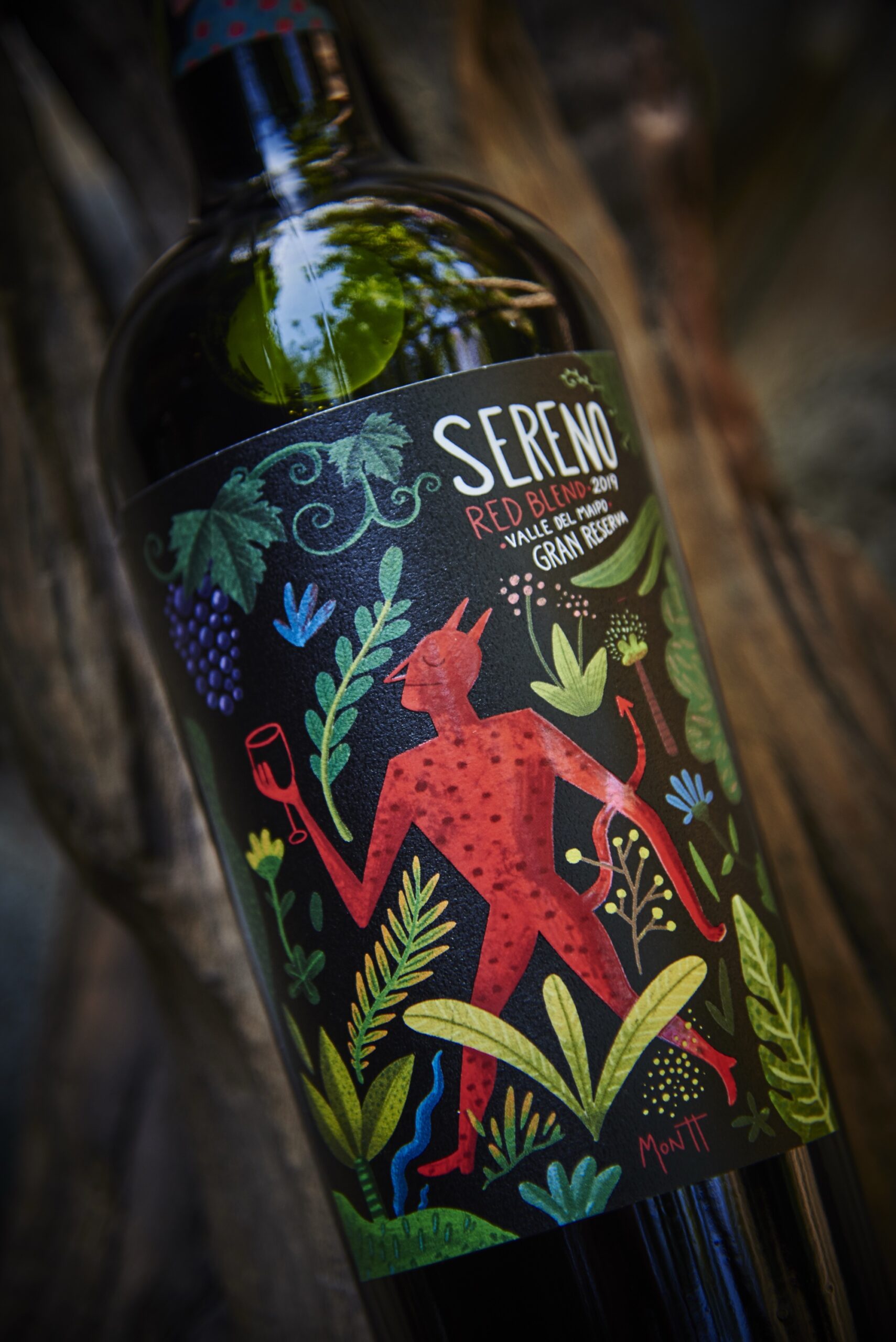 Sereno Gran Reserva Red Blend 4 Almas - Imagen 2